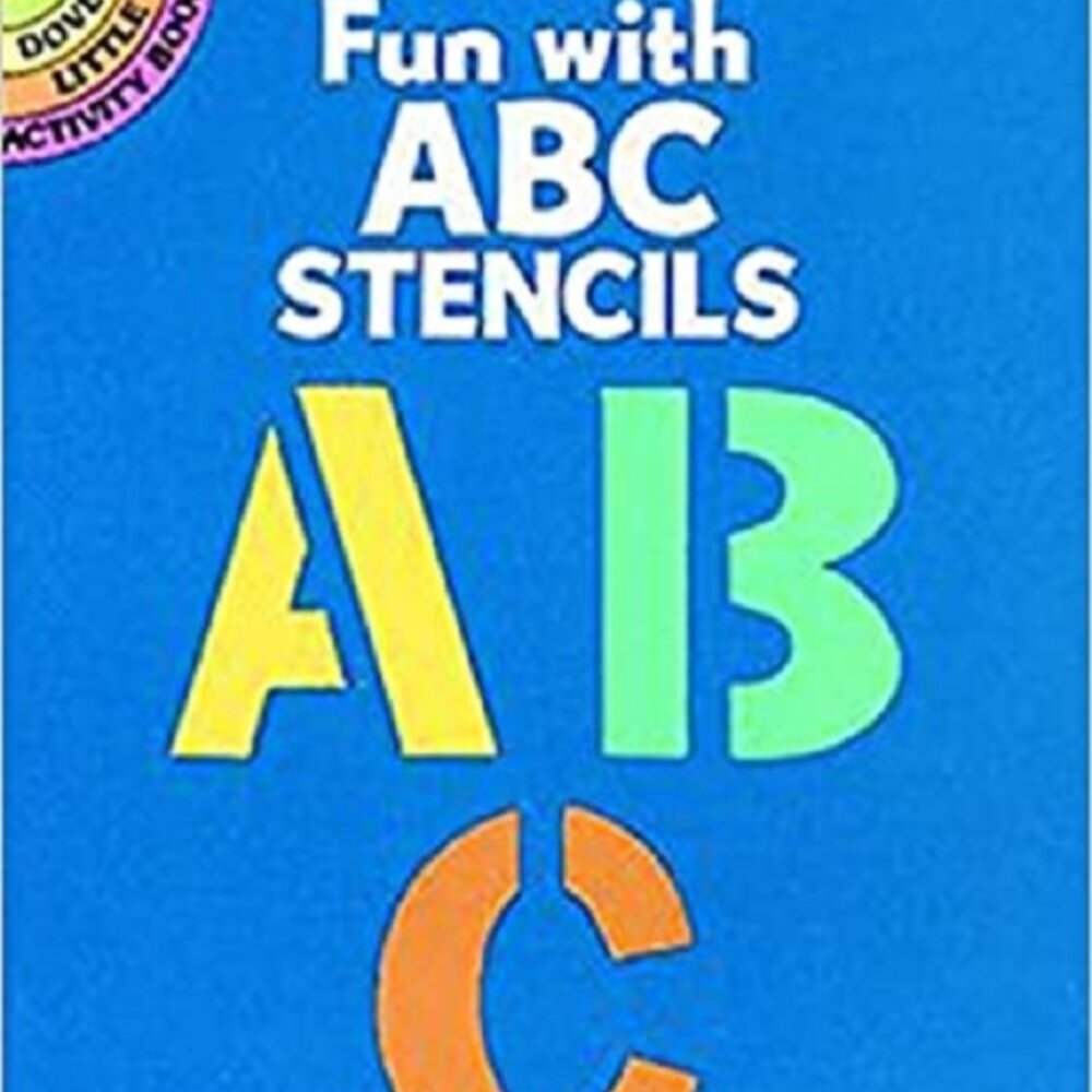 5 Books- Fun with ABC Stencils by Paul E. Kennedy Draw your owner posters